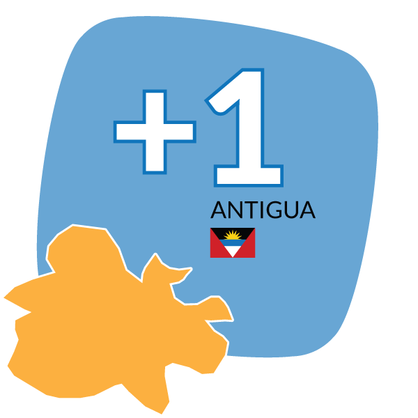 Antigua virtual phone number