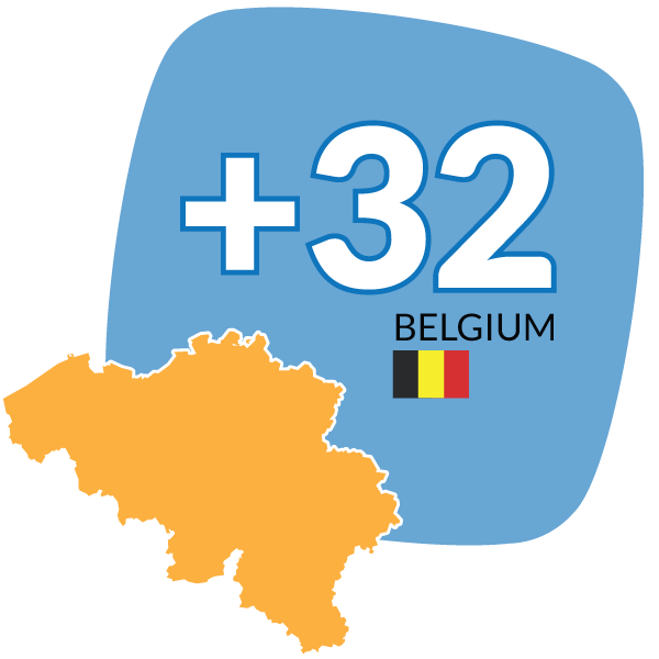 Belgium virtual phone number