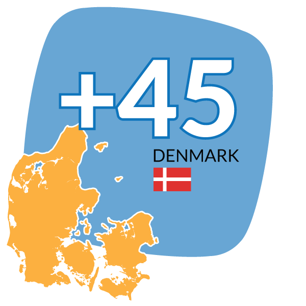 Denmark virtual phone numbers