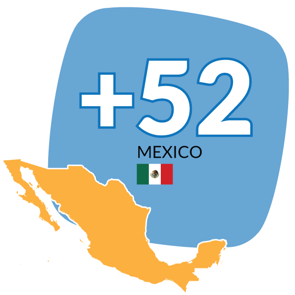 Mexico virtual phone numbers