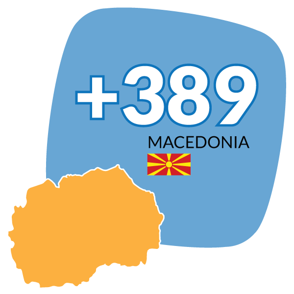 Macedonia virtual phone numbers