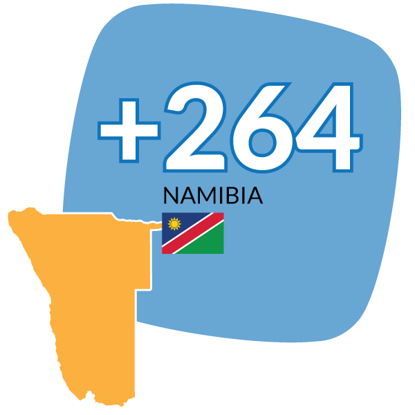 Namibia virtual phone numbers