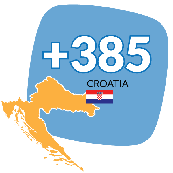 Croatia toll free numbers