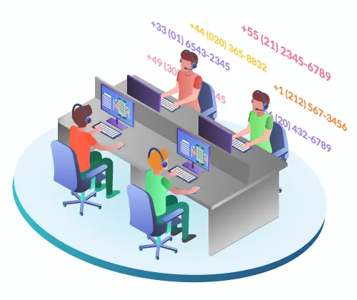 contact center numbers